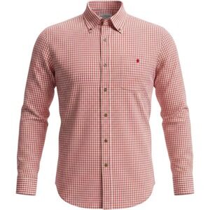 Campus Specialties NC State Wolfpack Gingham Button Down Shirt Red White Large